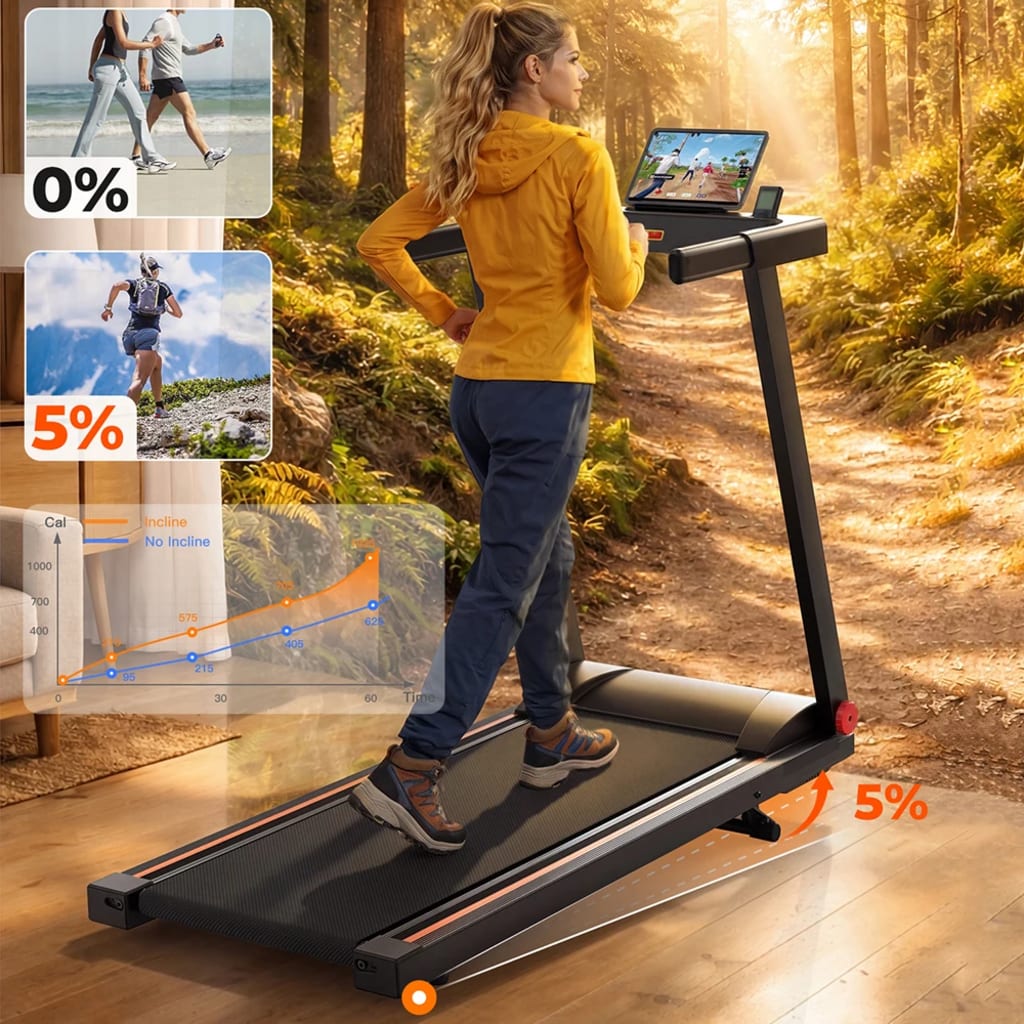 Folding Treadmill with Incline