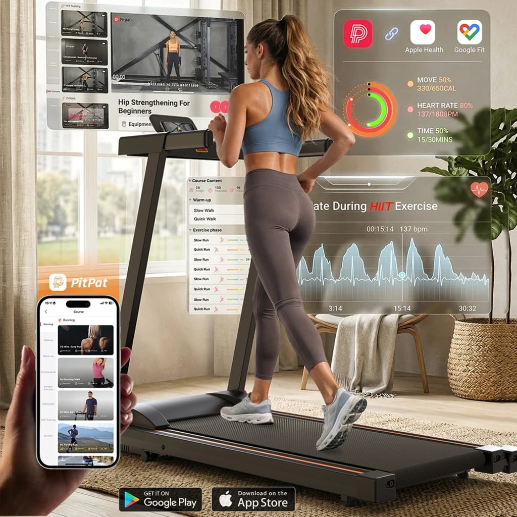 Folding Treadmill with Incline
